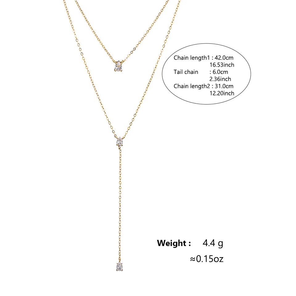 Long Tassel Necklace for Women