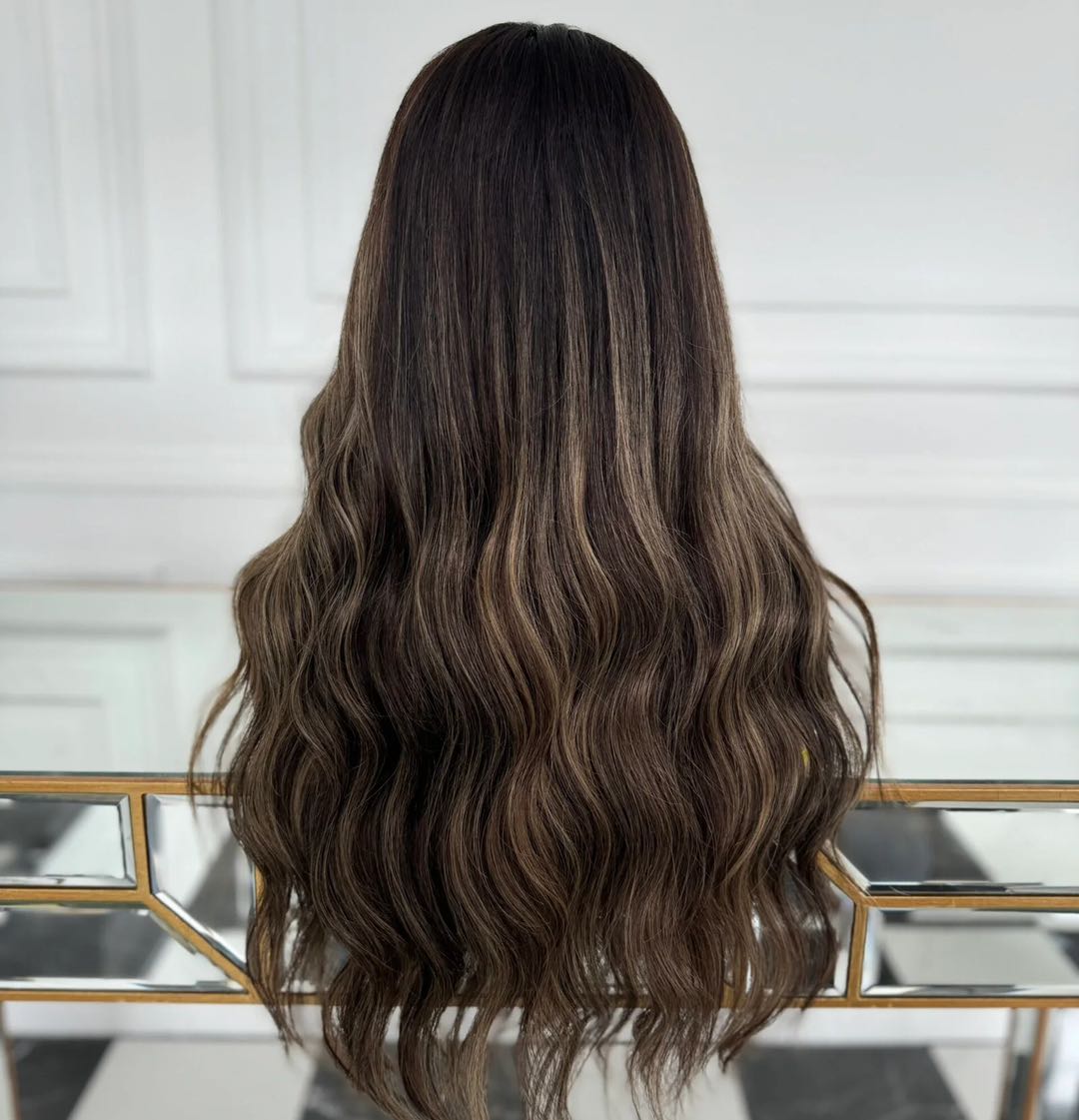 Brown LACE FRONT Wigs, European Hair, High Density (Copy)