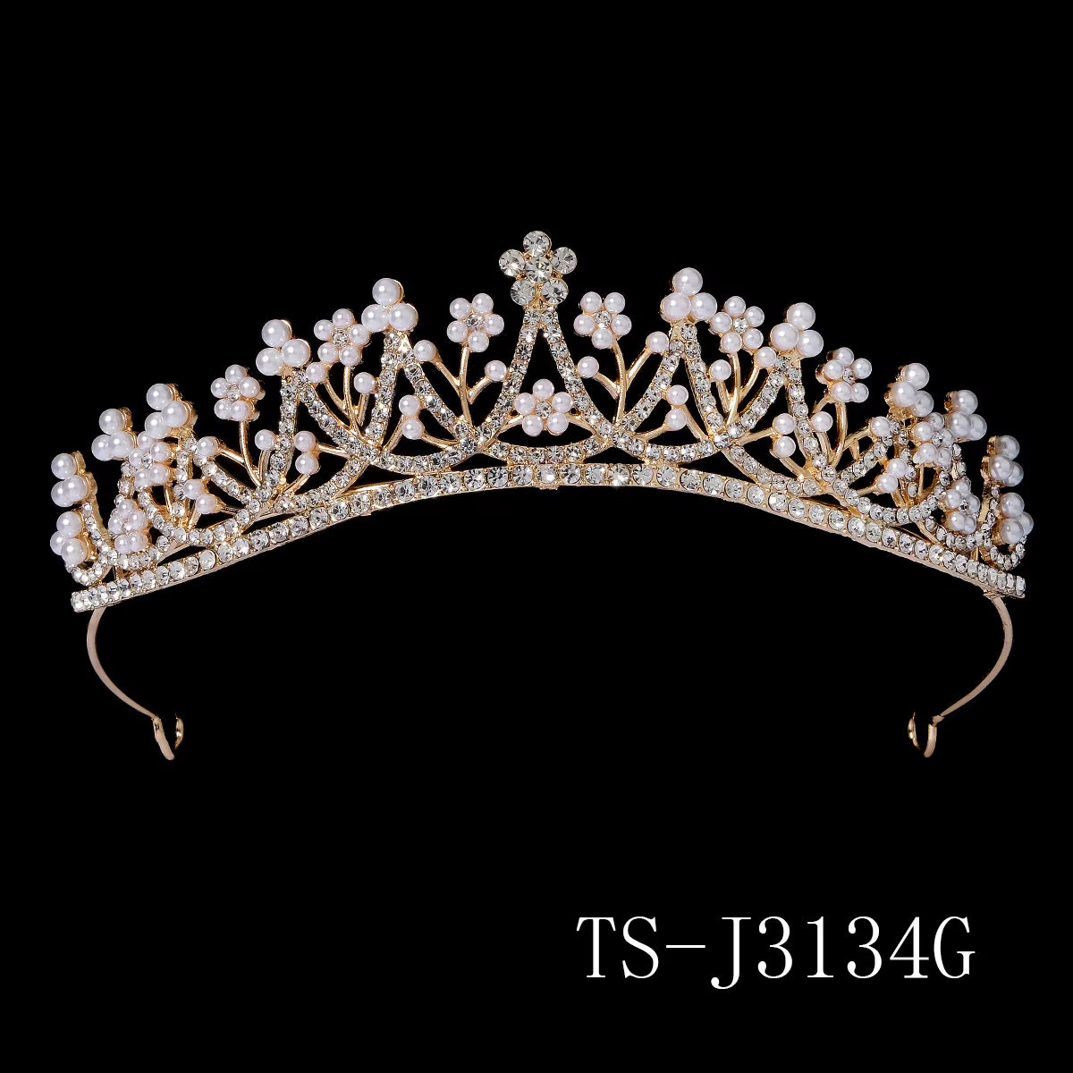 Elegant Sparkly Wedding Tiara For Brides