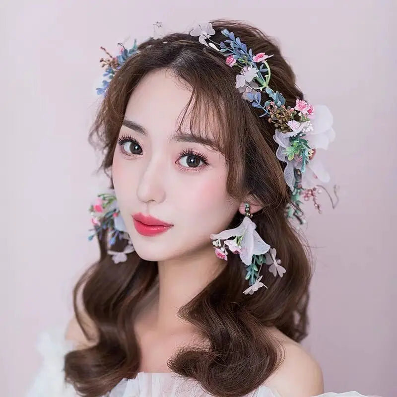 Elegance Floral Bridesmaid Headband- SET of 3