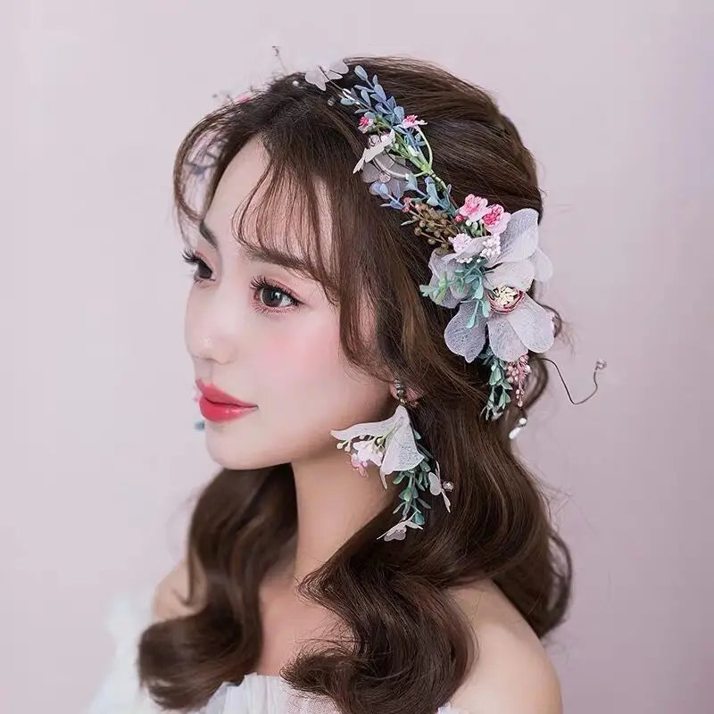 Elegance Floral Bridesmaid Headband- SET of 3