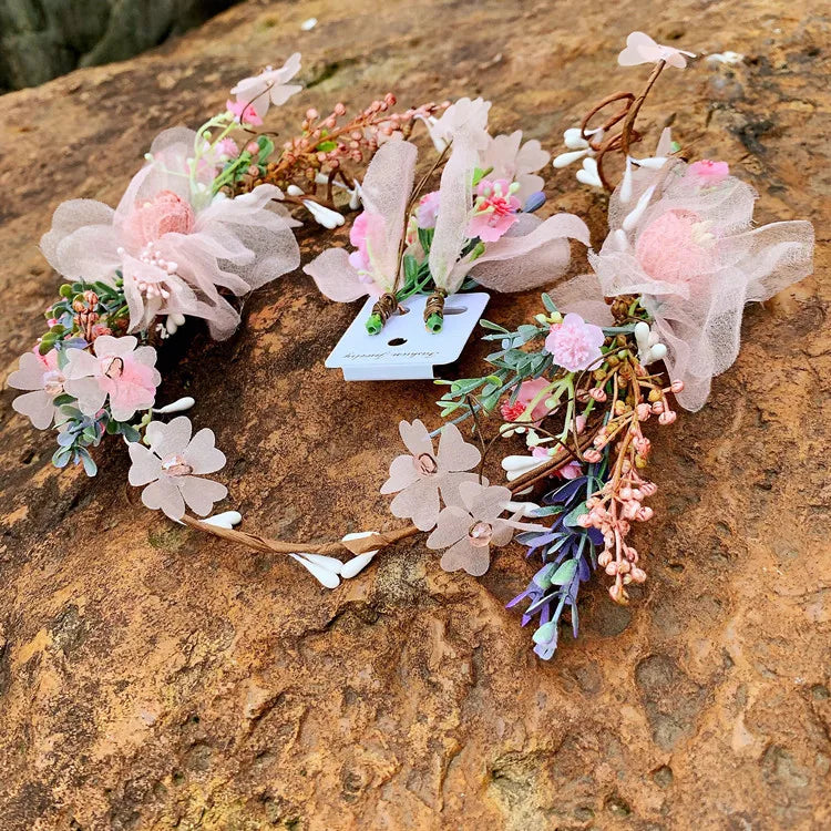 Elegance Floral Bridesmaid Headband- SET of 3