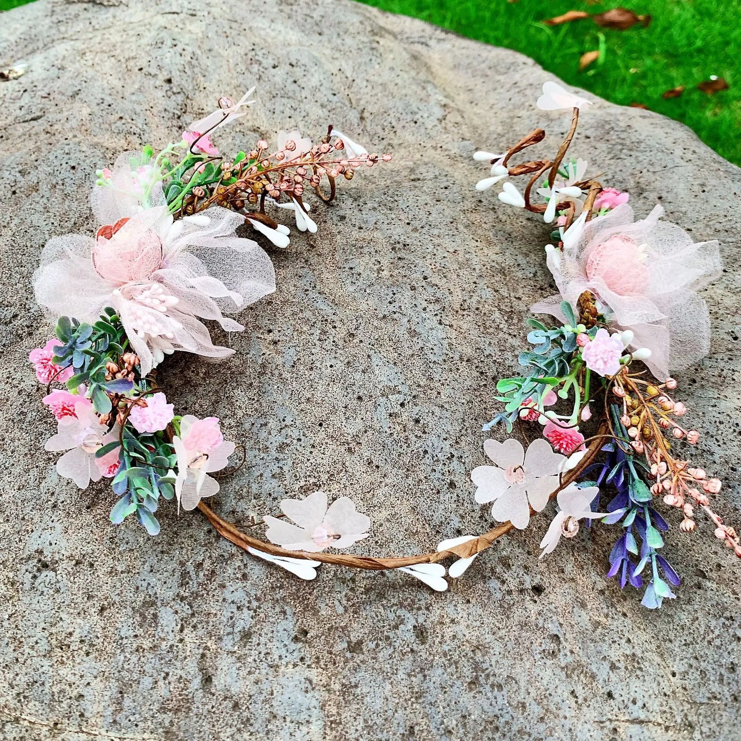 Elegance Floral Bridesmaid Headband- SET of 3
