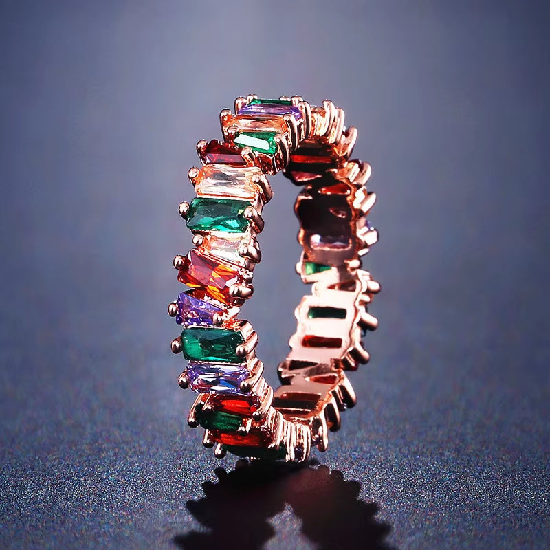 Style AAA Zircon Ring - Minimalist Elegance for Women