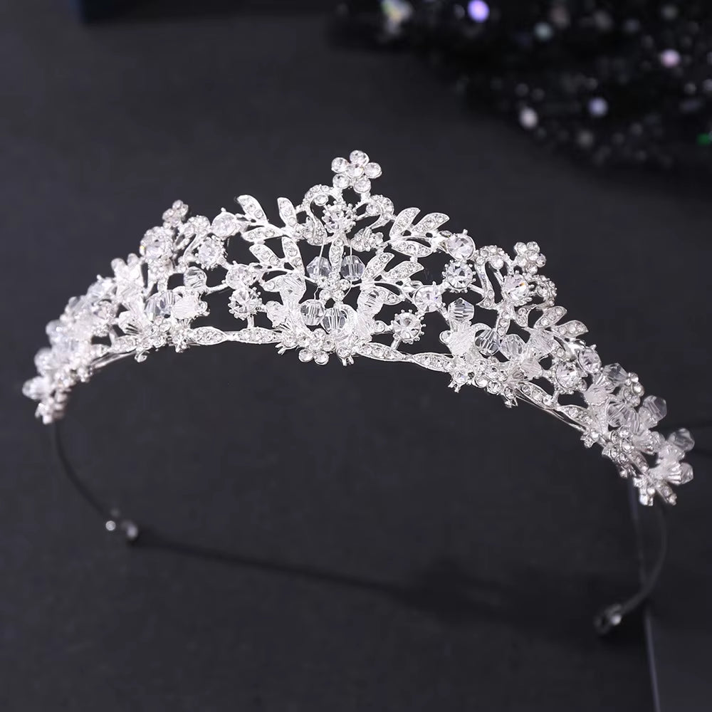 High Quality Wedding Bridal Hair Accessories Rhinestone Crystal Bling Tiaras and Wedding Crown Designer Bride Crown