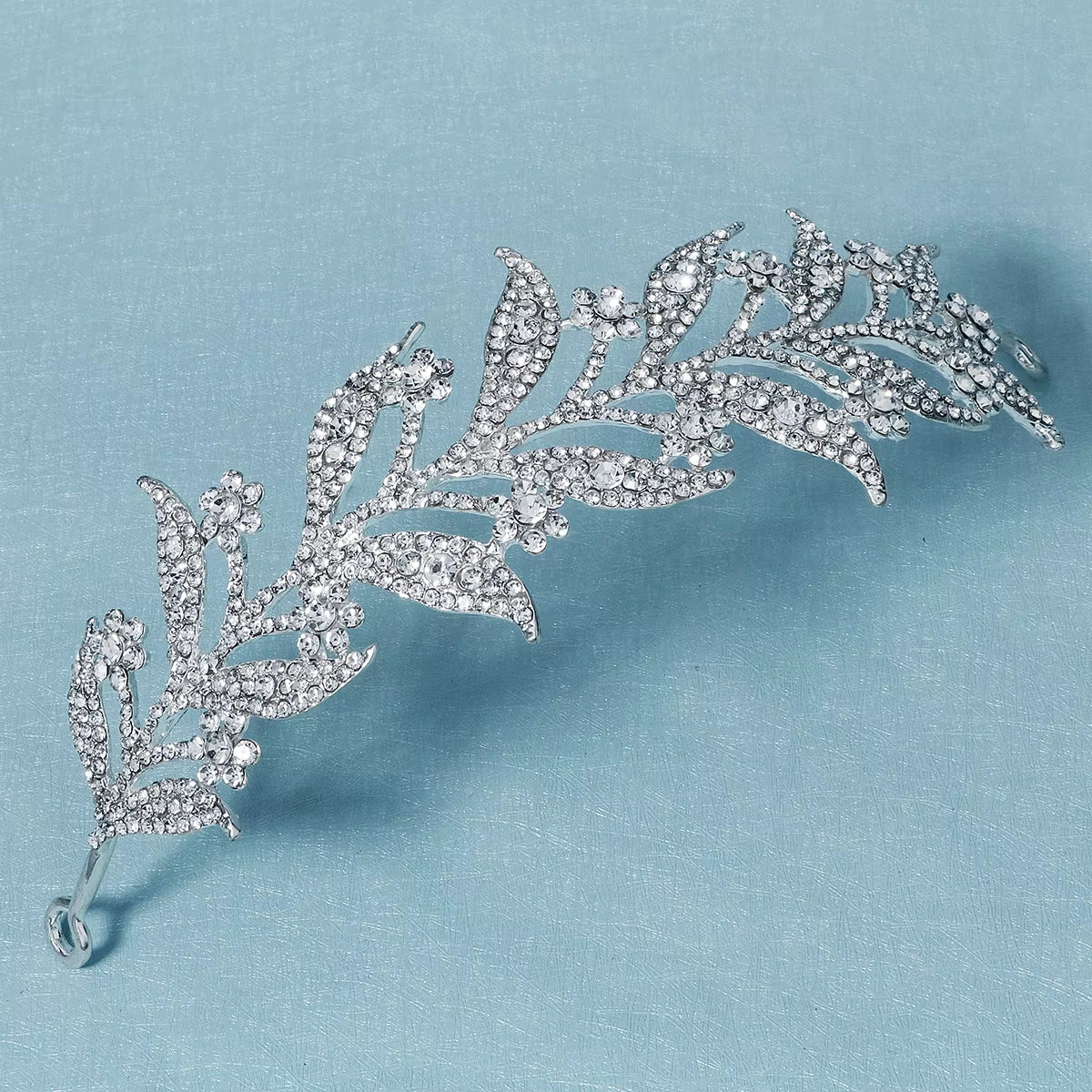 Princess Rhinestone Hairband - Elegant Bridal & Party Tiara 