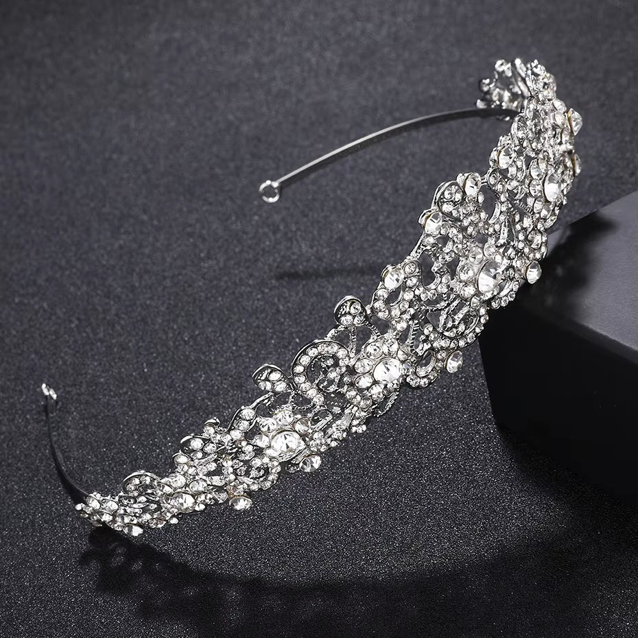 Crystal Princess Crowns Miss World Tiara Hair Accessories Manufacturers China