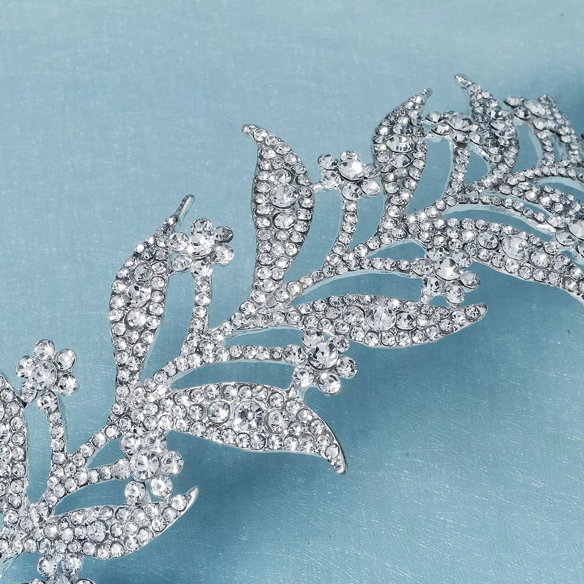 Princess Rhinestone Hairband - Elegant Bridal & Party Tiara 