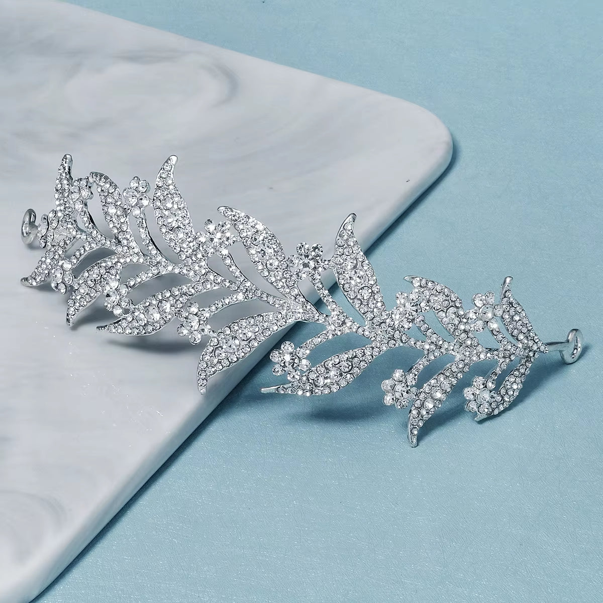 Princess Rhinestone Hairband - Elegant Bridal & Party Tiara 