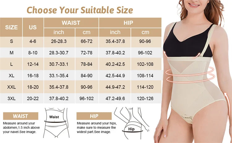 HEXIN Seamless High Waist Tummy Control Shaper 