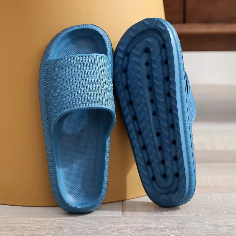 Thick Platform Casual and  Soft EVA Pillow Slides 