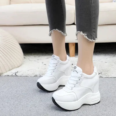 4" White Sneaker, Comfortable- Perfect for Bridal 