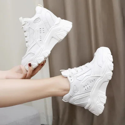 4" White Sneaker, Comfortable- Perfect for Bridal 