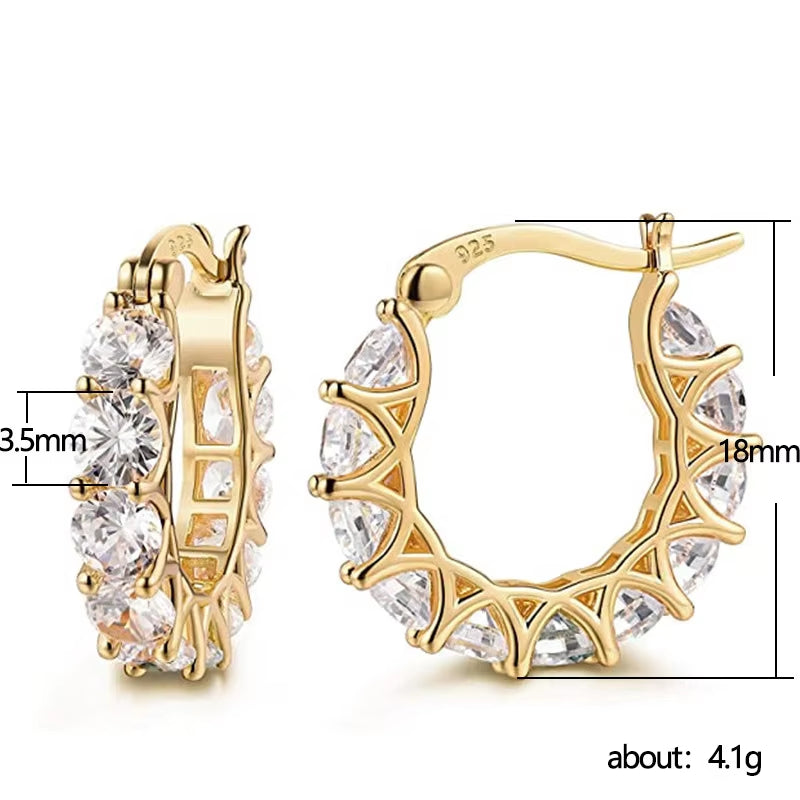 Marquis-Cut CZ Clip-On Bridal Earrings - Curved Crystal Clusters for Weddings and Bridesmaids