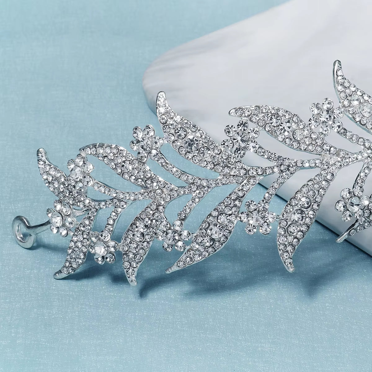 Princess Rhinestone Hairband - Elegant Bridal & Party Tiara 