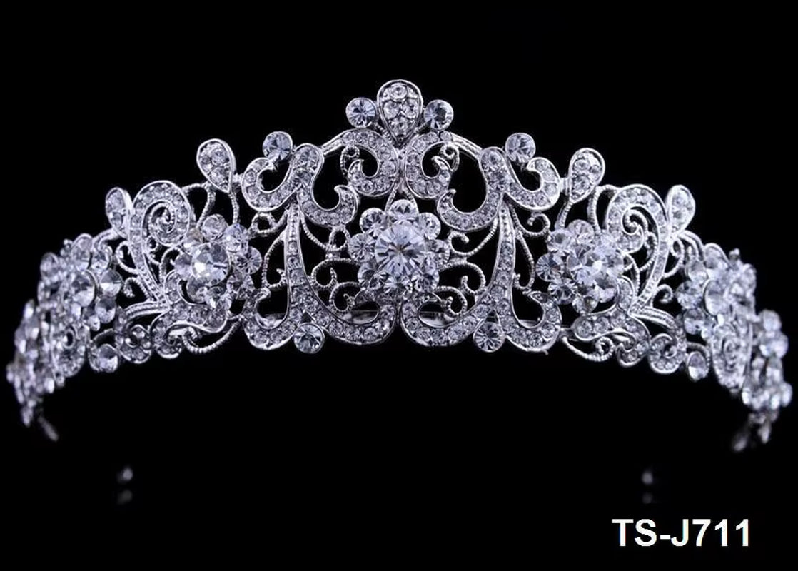 Crystal Princess Crowns Miss World Tiara Hair Accessories Manufacturers China